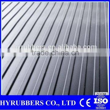 high quality factory produced wide ribbed driveway rubber mats in qingdao