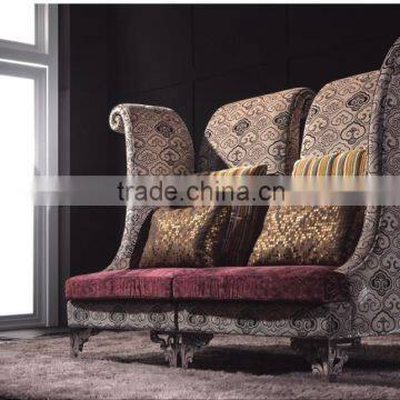 Fashion style sofa chair of hotel room high back furniture