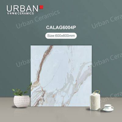 2025 New Design 600X600mm Vitrified Ceramic Glazed Polished Porcelain Floor Wall Tile photo-5