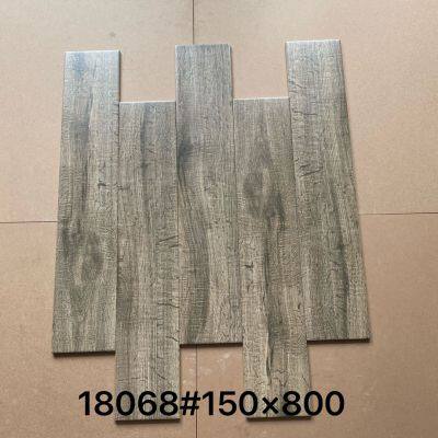 hot selling Good Quality 150X800mm Glazed Porcelain Floor wooden Tile