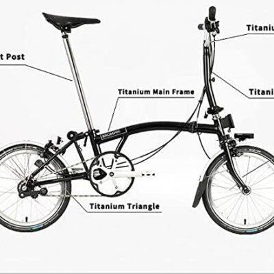 TIBROMTACK Titanium Pivot Hinge Spindle Pin Axle+ and Washers for Brompton Contactor of Rear Triangle and Main Frame Bolts & Screws photo-2