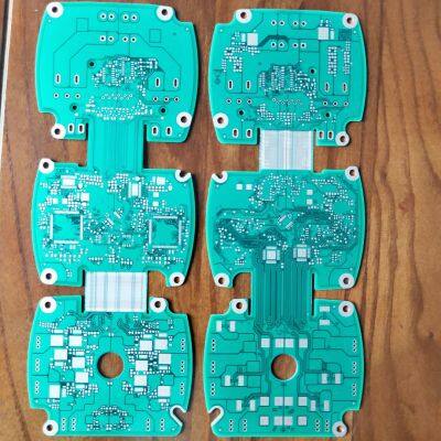 6-Schicht FR-4 Weich-Hart-Kombinations-PCB, FR-4 Weich-Hart-Kombinations-PCB