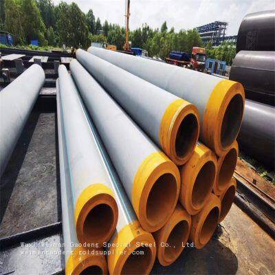 Tubo de acero aloyado, calibrador de precisión, tubo de acero resistente a la corrosión ASTM ASME A333Gr6 A333Gr8 A333Gr3