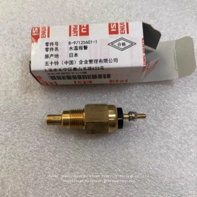 Excavator Parts Water Temperature Sensor 8-97125601-1 Heavy Equipment Parts Over Heat Warning for Hitachi ZAX200 EX200 300-5