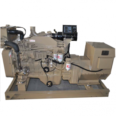 Genuine 4 Stroke Water Cooled 80kw 6BT5.9-GM80 Marine Diesel Generator Engine