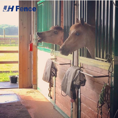 Hot Dip Galvanized Steel Frame Wooden Horse Stable Fronts for Equine Facilities photo-5