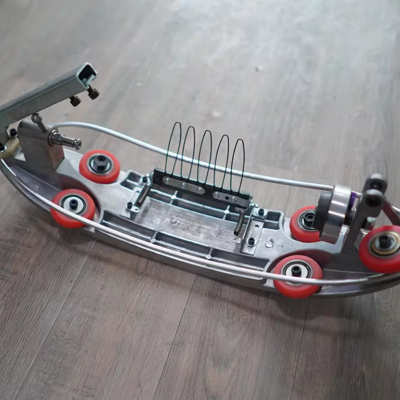 Galvanized Steel Circular Loom Needle With 0.5mm Precision Tip