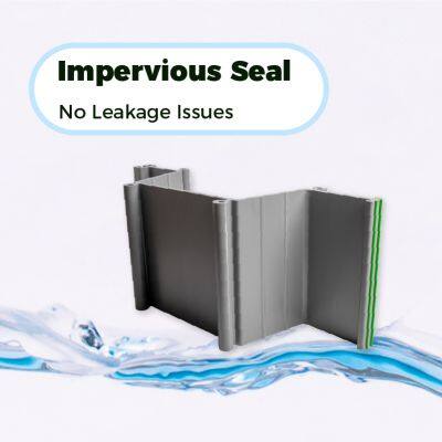 Non Toxic Vinyl Sheet Pile Environmentally Safe for Aquaculture Ponds and Wetlands photo-4
