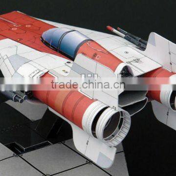 paper foldig plane for children