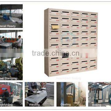 Modern Cast Iron Wall Mount Mailboxes Apartment Decorative Mailbox For Sale photo-4