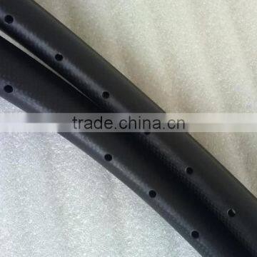 23mm Width Child Bike Rim 3k Matte Finish 38mm 451mm Clincher Carbon Rim photo-4