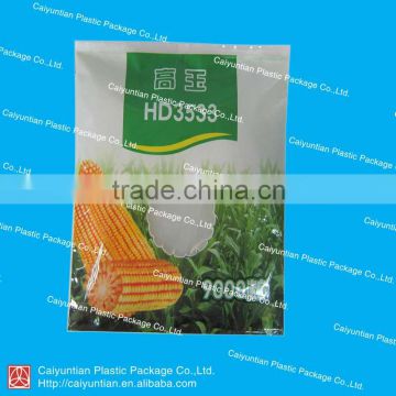 Resuable agriculture plastic bag for corn seeds with a clear window/ Standed side gusset plant seeds bag                        
                                                                                Supplier's Choice