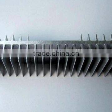 Customized 6063 anodized extruded heat sink aluminium (extruded aluminum heatsink profile, aluminum extrusion heatsink)