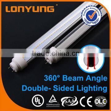 T10 double-side Unique products innovations CE RoHS 1200mm office light led tube Factory Sales