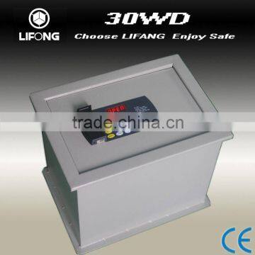 Fire resistant hidden floor safe box under carpet