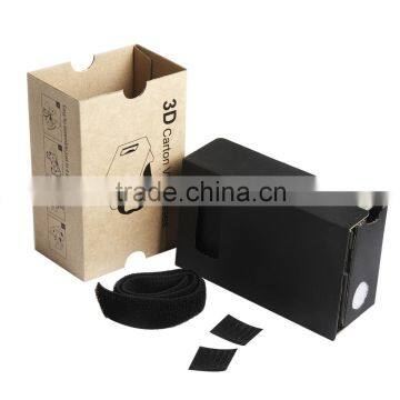 3d glasses on smartphone google cardboard 2.0