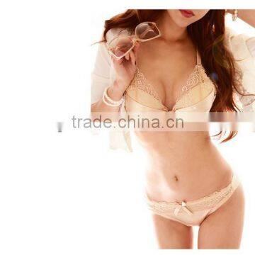 2014 Fashion Design ladies lace bra and panty lingerie set