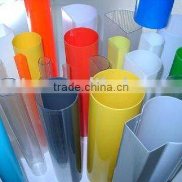 colourful hard plastic tubes