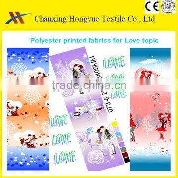 Buy Brushed Polyester fabric from china for making bedsheet sets and mattress fabric