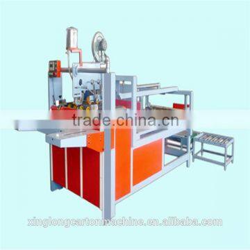 semi-automatic corrugated cardboard gluing machine