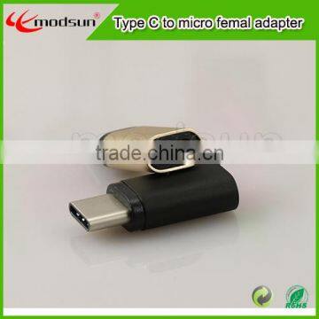 2016 new arrive adapter Type C to micro femal