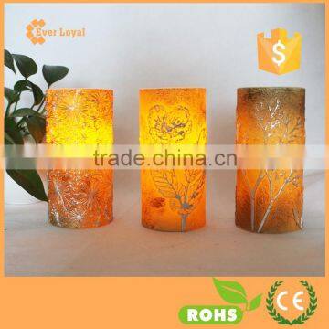Flameless Led Candles led candles real wax Wind Proof Flameless Wax Candle