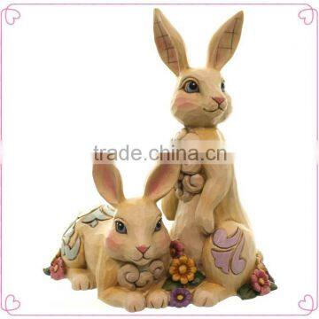 handmade custom resin easter rabbit