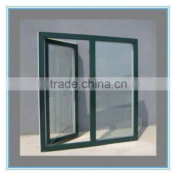 Modern design Double Glass Aluminum slide door for toilet