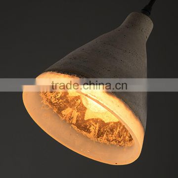 Vintage Pendant Light/Industrial Hanging cement Lights