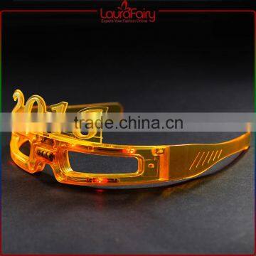 Laura Fairy China Best Quality 2016 New Year Party Yellow LED Glasses Sunglasses                        
                                                Quality Choice