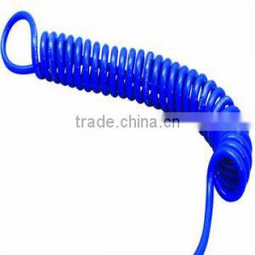 Blue PU Air Duct Hose For Vacuum
