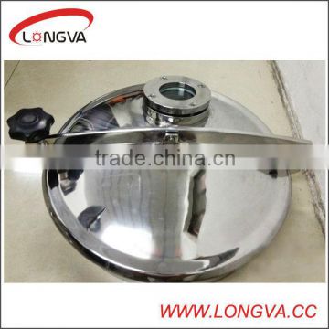 China stainless steel butt weld manhole cover for sale