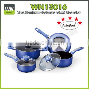 Eco-friendly aluminium ceramic/nonstick coating cookware casserole cookware sets with fry pan,suace pan