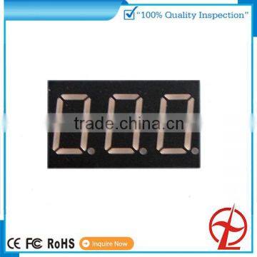 7 segment led display 3 digit full color OEM china factory