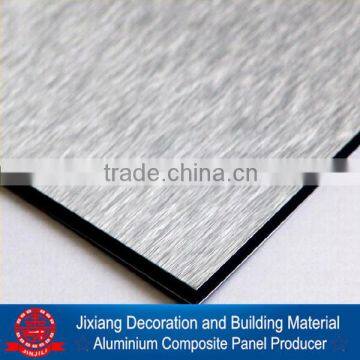 Aluminium composite panel brushed 4mm outdoor metal wall panels