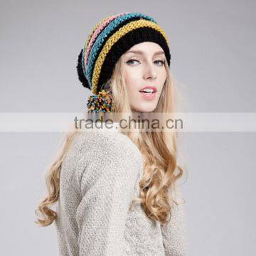Wholesale Acrylic Fibers Blank Winter Beanies Hat photo-4