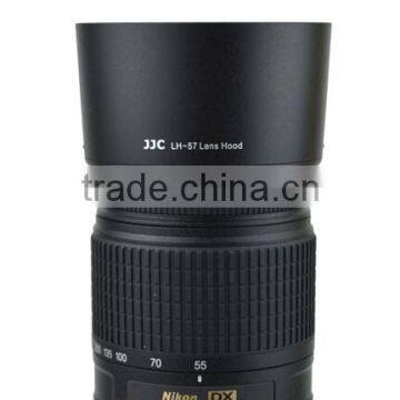 BLACK Lens Hood JJC LH-57 67mm Lens Hood For NIKON HB-57 Lens Hood photo-3
