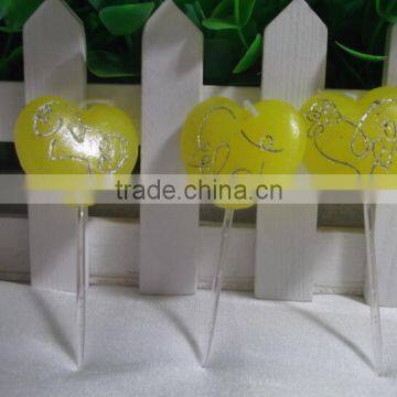 Hot Sell Paraffin Wax Candle Heart Shaped Carved Candles