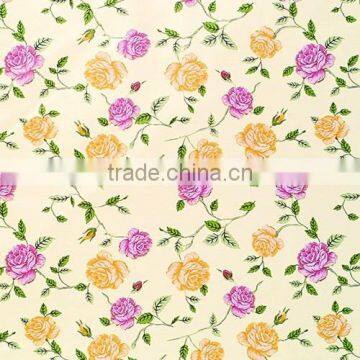 Flower Design Square Tablecloth Home Use Pvc Tablecover photo-6