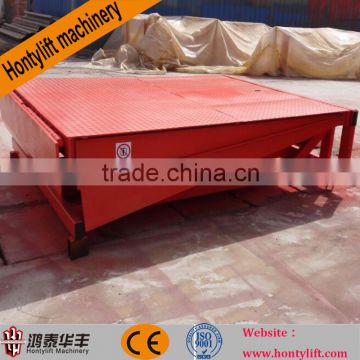 alibaba china stationary hydraulic forklift loading yard ramp