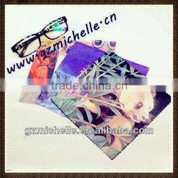 MIC4092 microfiber full digital printing cleaning cloth for Eyeglass Phone Ipad Jewelry Metal Violin