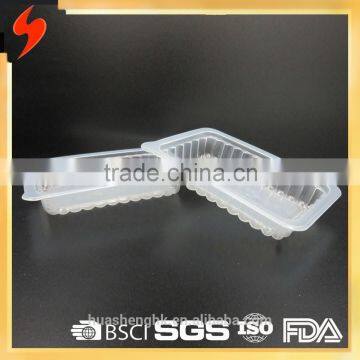 FDA Standard PP plastic disposable small dessert tray