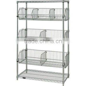 Basket Chrome Wire Shelving