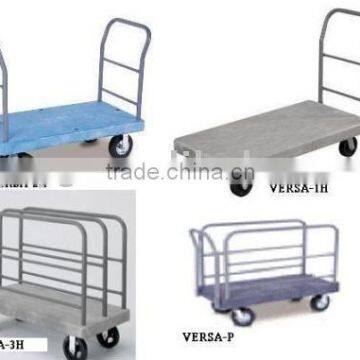 Stainless Steel Platform Trolley With Two Removable Handles