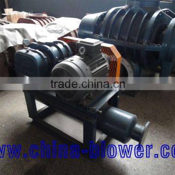 Three Lobes Electric Sewage Treatment Roots Blower photo-4