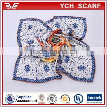 Custom made size hand painted silk scarf