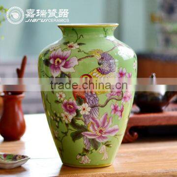 Antique Chinese Hand Painted Large Porcelain Vase