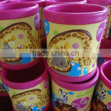 hot cool fashion design PVC 3D mugs,customized 3d mugs, plastic mugs