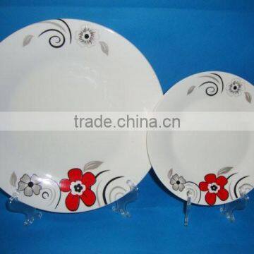 Porcelain Dinner Plate Round Ceramic Plate Restaurant Ceramic Plates Dishes