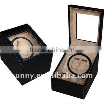 2+3 Display Leather Watch Winder Case